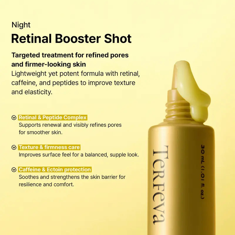 Vitamin C Booster Shot, Pure Vitamin C + Glutathione for Bright, Healthy Skin Glow