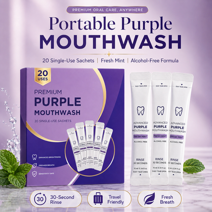 Purple Mouthwash - Sachets 20 Pack