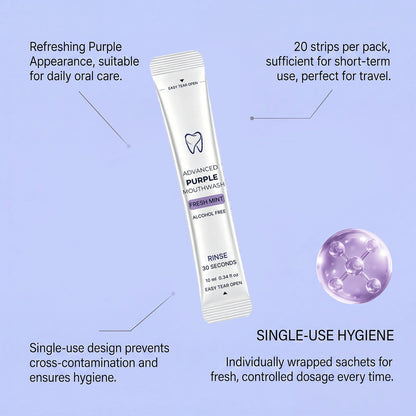 Purple Mouthwash - Sachets 20 Pack