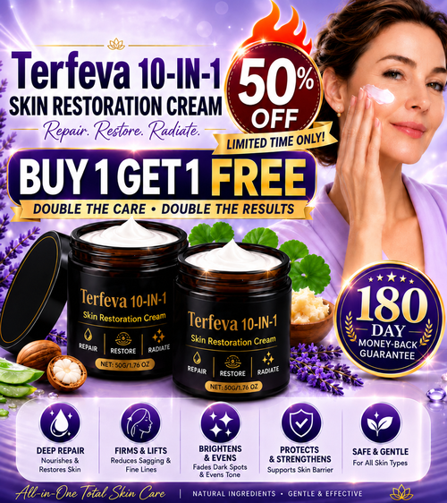 ⏰Crazy 50% OFF!🔥 | Snatch the terfeva 10-in-1 Skin Restoration Cream