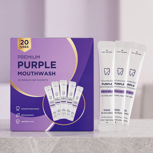 Purple Mouthwash - Sachets 20 Pack